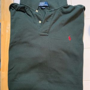 Polo Ralph Lauren Men’s Hunter Green Polo Shirt. Size:XL